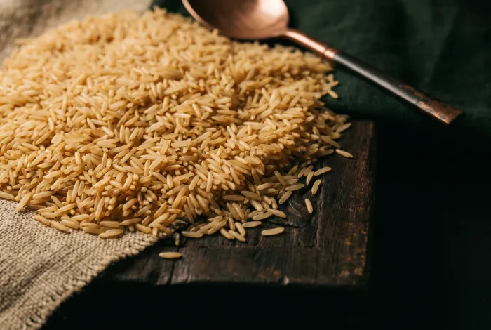 Illustrative 1121 Sella rice grains